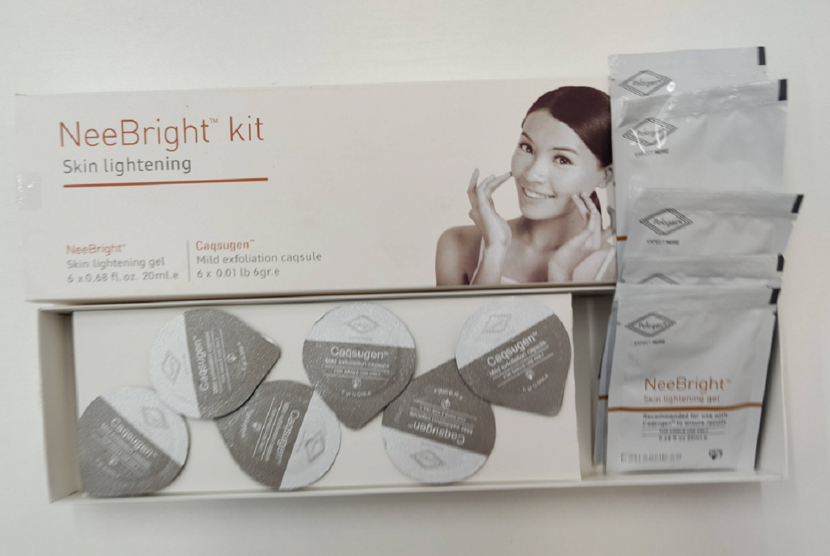 Kit набор для аппаратной карбокситерапии NeeBright Kit (Skin lightening) осветление