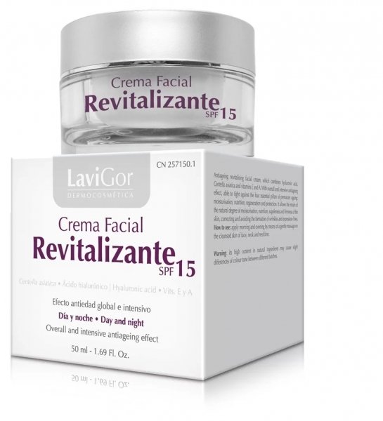 Tegor Омолаживающий крем для лица Crema Facial Revitalizante SPF 15 1