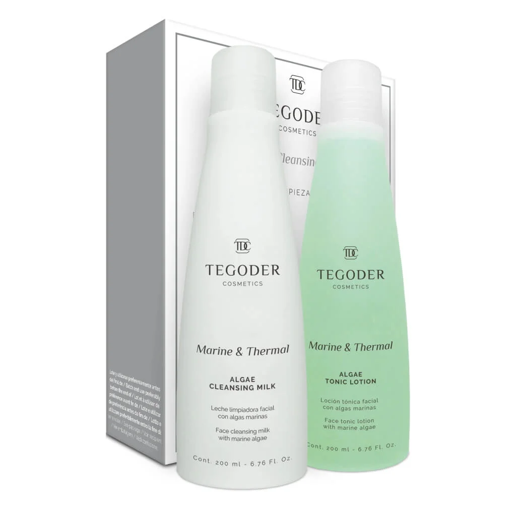 Tegor Набор очищающий с водорослями Algae Cleansing Pack 200 мл+200 мл 1