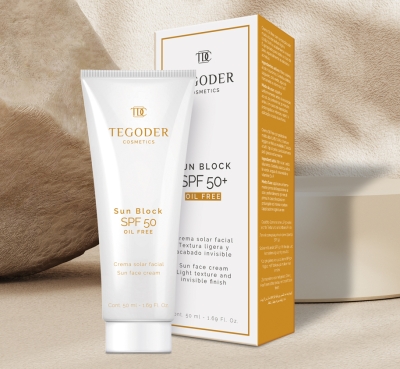 Солнцезащитный крем для жирной кожи Tegoder SunBlock SPF 50+ Oil Free
