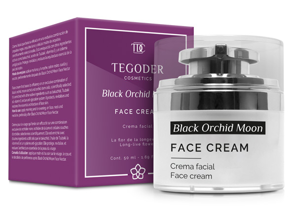 Tegoder Крем для кожи лица Черная Орхидея Black Orchid Moon Face Cream